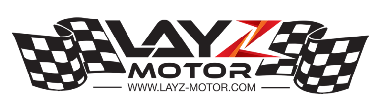 logo layz motor black